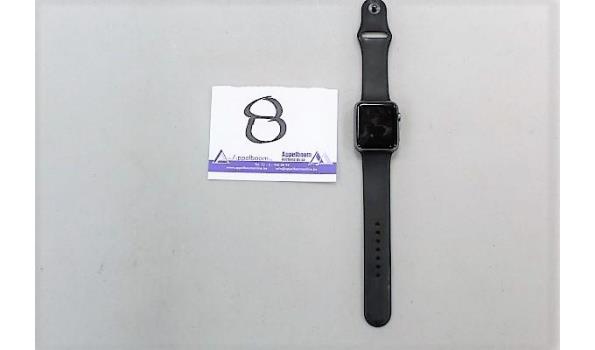 smartwatch APPLE Iwatch, zonder kabels, werking niet gekend, mogelijks icloud locked